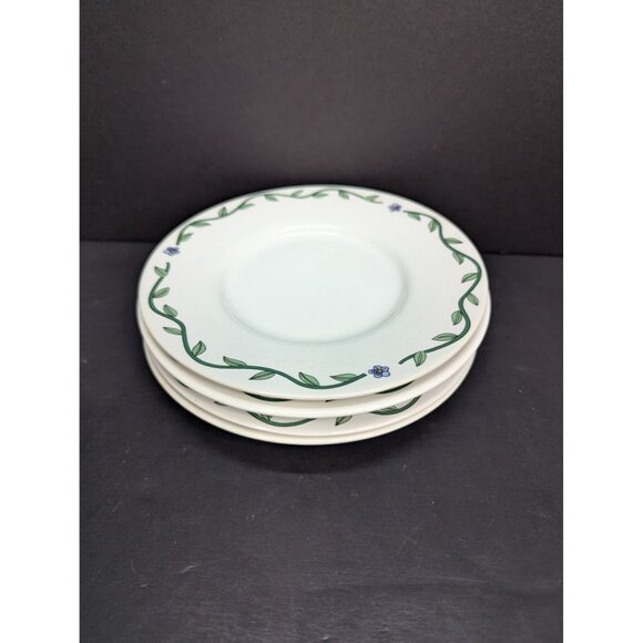 International Tableworks Terrace Blossoms 072-01 Replacement Saucers Set of 4 - Picture 10 of 11